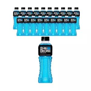 파워에이드 마운틴블라 600ml, 20개