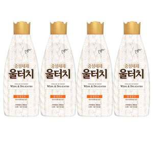 피죤 울터치 용기, 1L, 4개