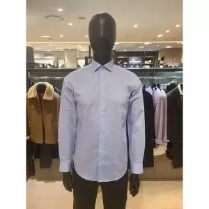 [킨록바이킨록앤더슨](신세계 사우스시티)4계절용  블루 윈저 카라 드레스 셔츠