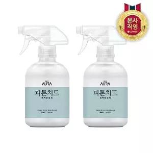 [LG생활건강]아우라 피톤치드 섬유탈취제 숲속향 500ml x 2개
