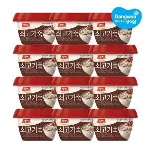 [동원] 양반 쇠고기죽 287.5g x 12개 /소고기죽/간편식