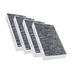 4회교체분/ 맑은 활성탄 차량용 에어컨필터 / 제네시스 GV80 / GV70 / 101C(4개)