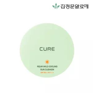 [김정문알로에] 큐어 아쿠아 마일드 쿨링 선쿠션 25g 시즌3