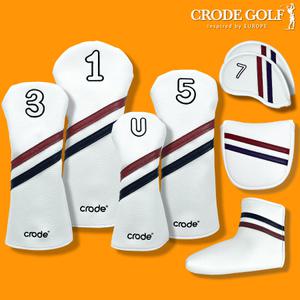 크로드 드라이버커버 우드 유틸리티 퍼터 골프채 커버