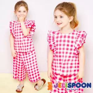 샐리프릴체크팬츠상하복 /아동복