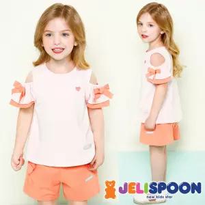 핑크스윗프릴팬츠상하복 /아동복