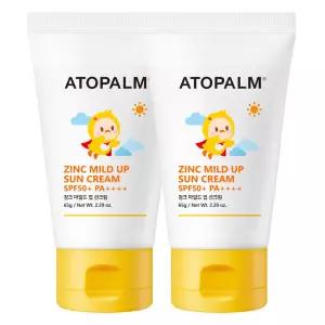 아토팜 징크 마일드 업 선크림 65g X 2개