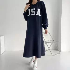 [보리보리/보리맘]유스 수유원피스 외출 수유복 잠옷 코튼 임부복 ID510