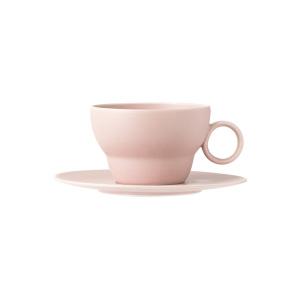 보울보울 볼볼빈티지 커피잔 1인조세트, 파우더핑크, 1개