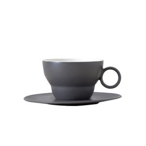 보울보울 볼볼오리진 커피잔 1인조세트, 차콜그레이, 1개