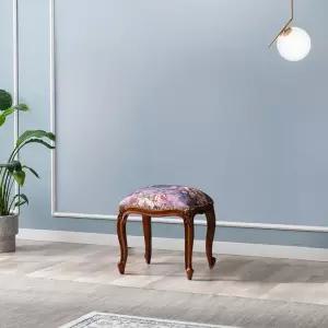 [퍼니프랑] 수입 유럽형 빈티지 엔틱가구 RG 13 사각 엔틱 컬러 화장대 스툴