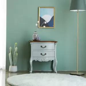 [퍼니프랑] 수입 유럽형 빈티지 엔틱가구 RG 46 점보 그레이 침실 거실 협탁