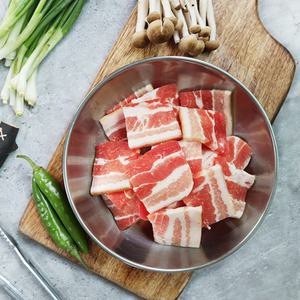 더푸드마켓 듀록 돼지고기 옛날 냉동오겹살 500g