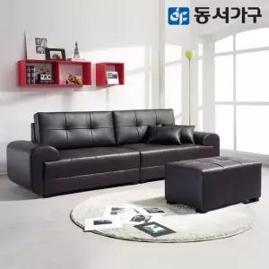 [동서가구] EH모던 J22 4인소파+스툴 DF627792