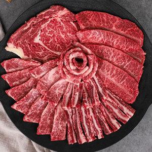 제이제이푸드1++ 한우 구이용 꽃등심 400g + 특수부위 400g (살치 갈비살 업진 부채살) 총 800g