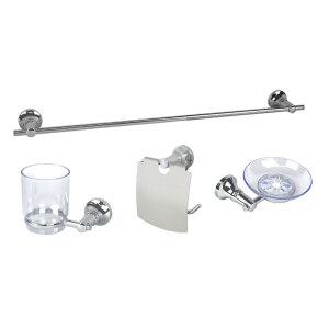 800 욕실악세사리 4종 욕실용품 비누받침대 수건걸이 휴지걸이 옷걸이