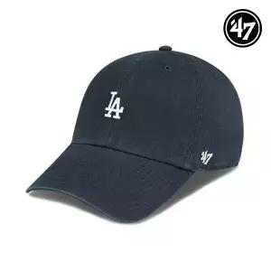 47브랜드 LA 다저스 스몰 로고 MLB 엠엘비 볼캡 야구 모자 네이비 B-BSRNR12GWS-NYC