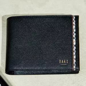 [닥스](센텀시티점)DBWA3E443 [WARREN] 닥스 블랙 체크라인 배색 반지갑