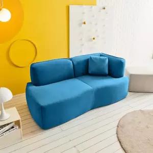 샤베트 아쿠아텍스 3인용 패브릭 소파 DF921851