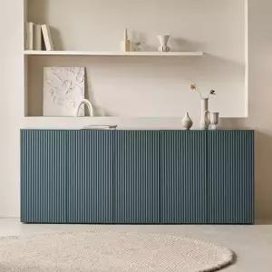 피츠 모리 템바보드 2000 높은 거실장 세트 PAP041 착불배송