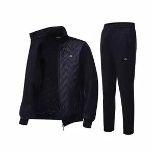 [하프클럽/코디제이]남자겨울트레이닝세트 기모 CK 기본 패딩 세트 기모세