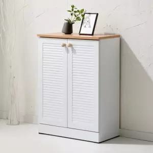 솔트 화이트 갤러리 600 소형 신발장 mct149