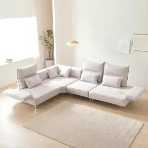 [수도권지정일+쿠션포함가] new 스윙 3.5인 4인 6인 편안한 기능성 패브릭 소파 코너형