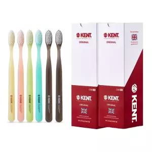 켄트칫솔 오리지널 부드러운 초극세모 6입, 2개