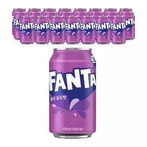 환타 포도, 350ml, 24개