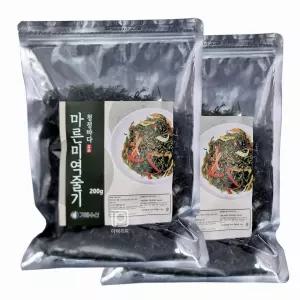 깨끗하고 위생적인 국산 마른미역줄기200g x 2개
