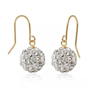 [메리그린]14K 골드 귀걸이 미러볼 퓨어