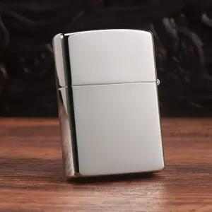 명품 메탈크롬 빈센조 지포라이터 라이터-메탈실버