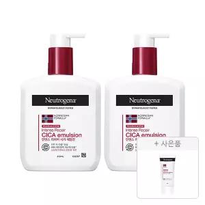 뉴트로지나 인텐스 리페어 시카 에멀젼 310ml, 2개+증정(인텐스 리페어 시카 에멀젼 88ml, 1개)