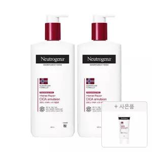 뉴트로지나 인텐스 리페어 시카 에멀젼 450ml, 2개+증정(인텐스 리페어 시카 에멀젼 88ml, 1개)