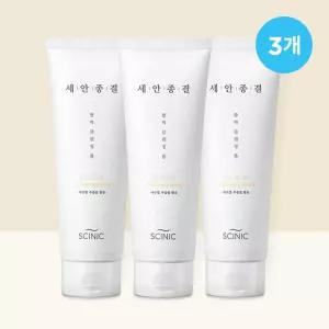 싸이닉 세안종결 쌀떡 클렌징폼 220ml 3개