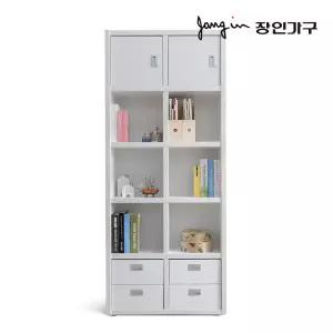 장인가구 마카롱 800 5단 콤비 책장