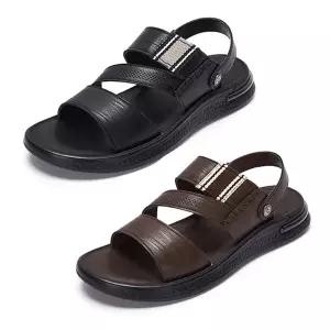 [무크] 남화 제프리 투웨이 소가죽 샌들 2colors