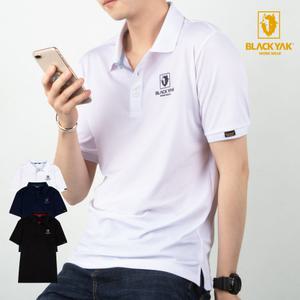 블랙야크 놈코어 쿨링 반팔 카라티 냉감 등산 테니스 쿨 티셔츠