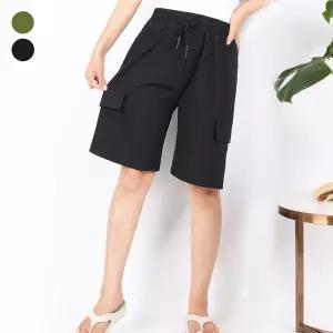 [슈퍼맨]여자 건빵 밴딩 경량 쿨링 데일리 여름_B여성에어카고반바지