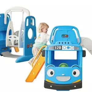 [NS홈쇼핑][eTV]NEW 타요 프리미엄 버스미끄럼틀+연결그네[33460935]