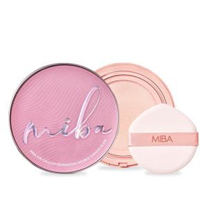 미바 왕쿠션 시즌3 미바 파운데이션 더블쿠션 글로우_[심플](21호-본품+리필)