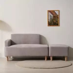 파로마 솔트 글렌 아쿠아텍스 2인용 소파 + 스툴 mct210