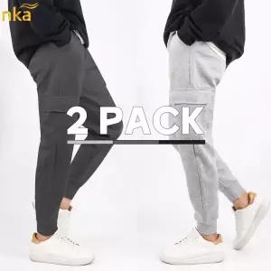 [NK아울렛]엔케이아울렛 [1+1]NKC멜란지카고트레이닝 남자 데일리 9부 조거 추리닝