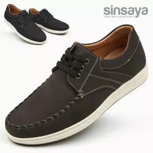 [신사야]신사야 골프스티치 캐주얼 남성보트화 SSY3025