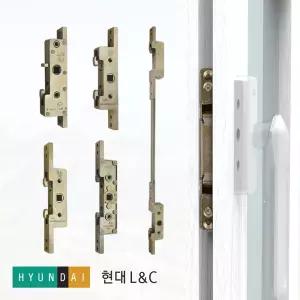 한화 현대 L&C 락킹기어 오토락핸들 샷시손잡이 잠금장치