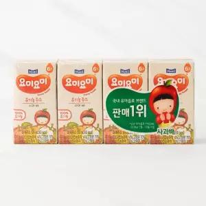 매일 맘마밀 요미요미 사과,배 125ml*4