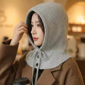 [1+1] 와이드핏 바라클라바 후드모자 넥워머 컬러5종