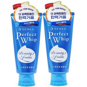 센카 퍼펙트 휩 페이셜 워시 A 클렌징 폼120g x2개 국민클렌징폼 국민세안제