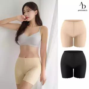 [1개+1개] 노말림 물결 속바지 심리스 노라인 Y존커버