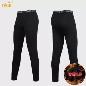 [NK아울렛]엔케이아울렛D 프리미엄남성기모타이즈 남자 레깅스 하의 발열 따뜻한 부드러운 내복 내의 선물